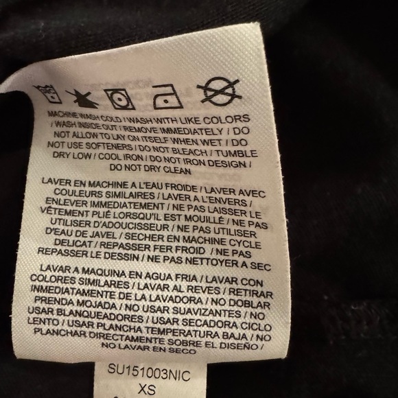 Nike Activewear Black and Pink Graphic Muscle Tee size XS - Picture 9 of 9